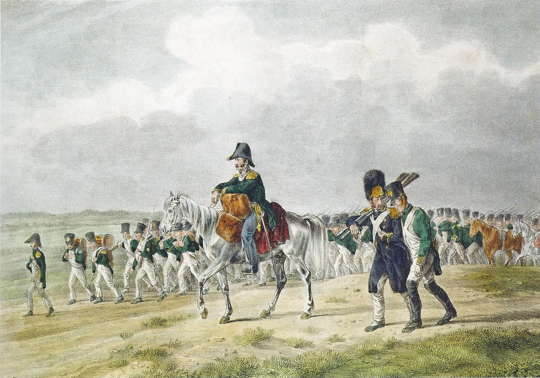 Napoleon invades Russia historical image 1