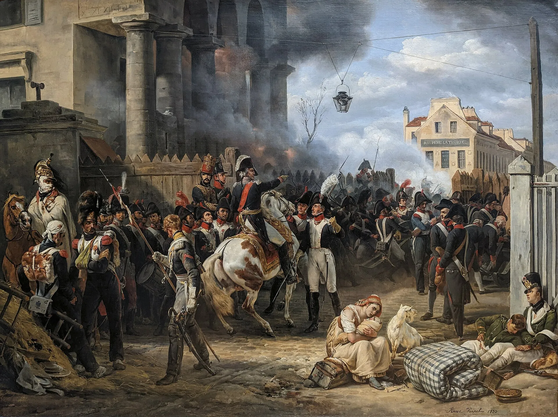 Russian troops enter Paris historical image 1