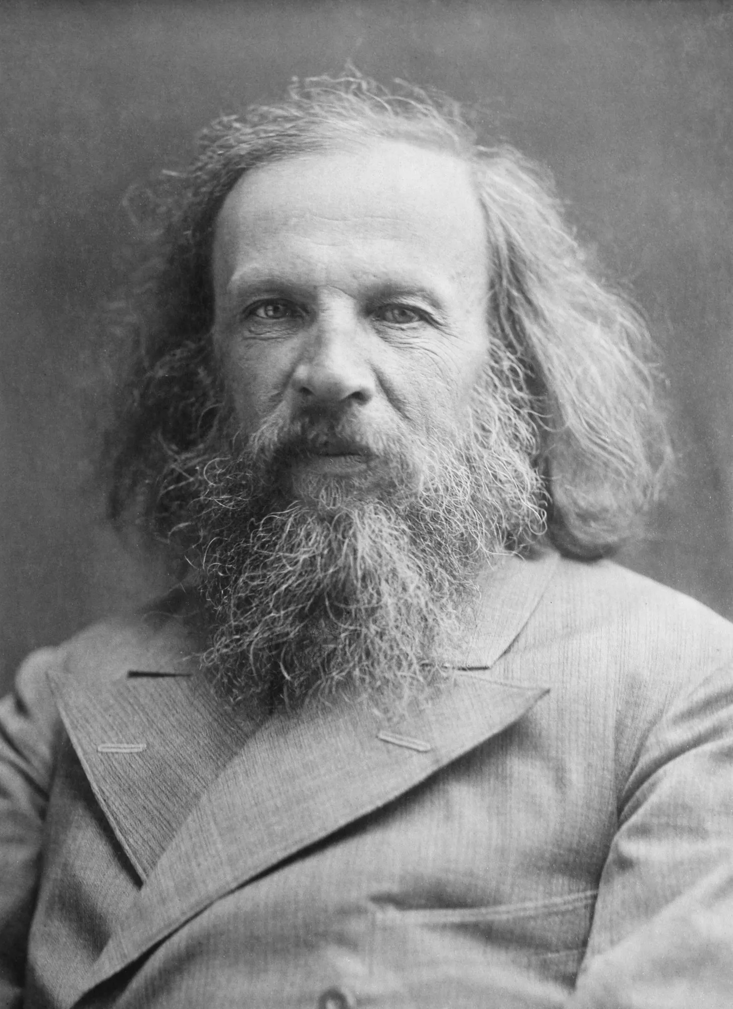 Mendeleev's periodic table historical image 1