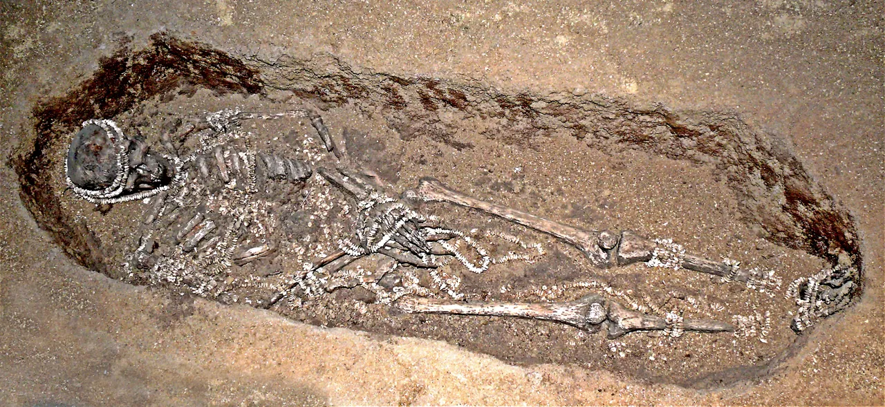 The Sungir burials historical image 1