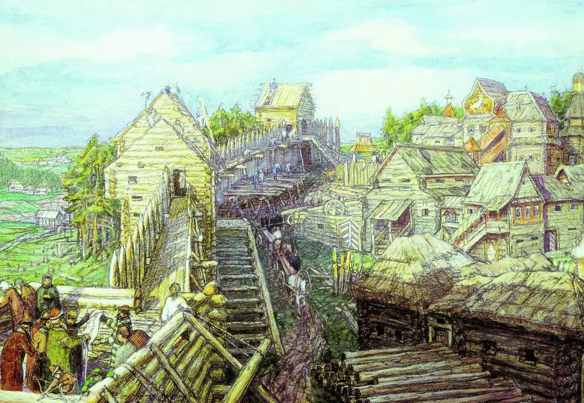 First mention of Moscow historical image 1