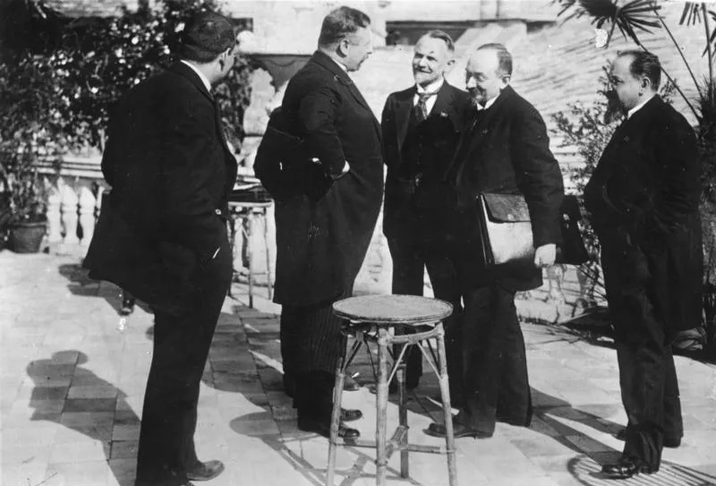 Stalin General Secretary; Treaty of Rapallo historical image 1