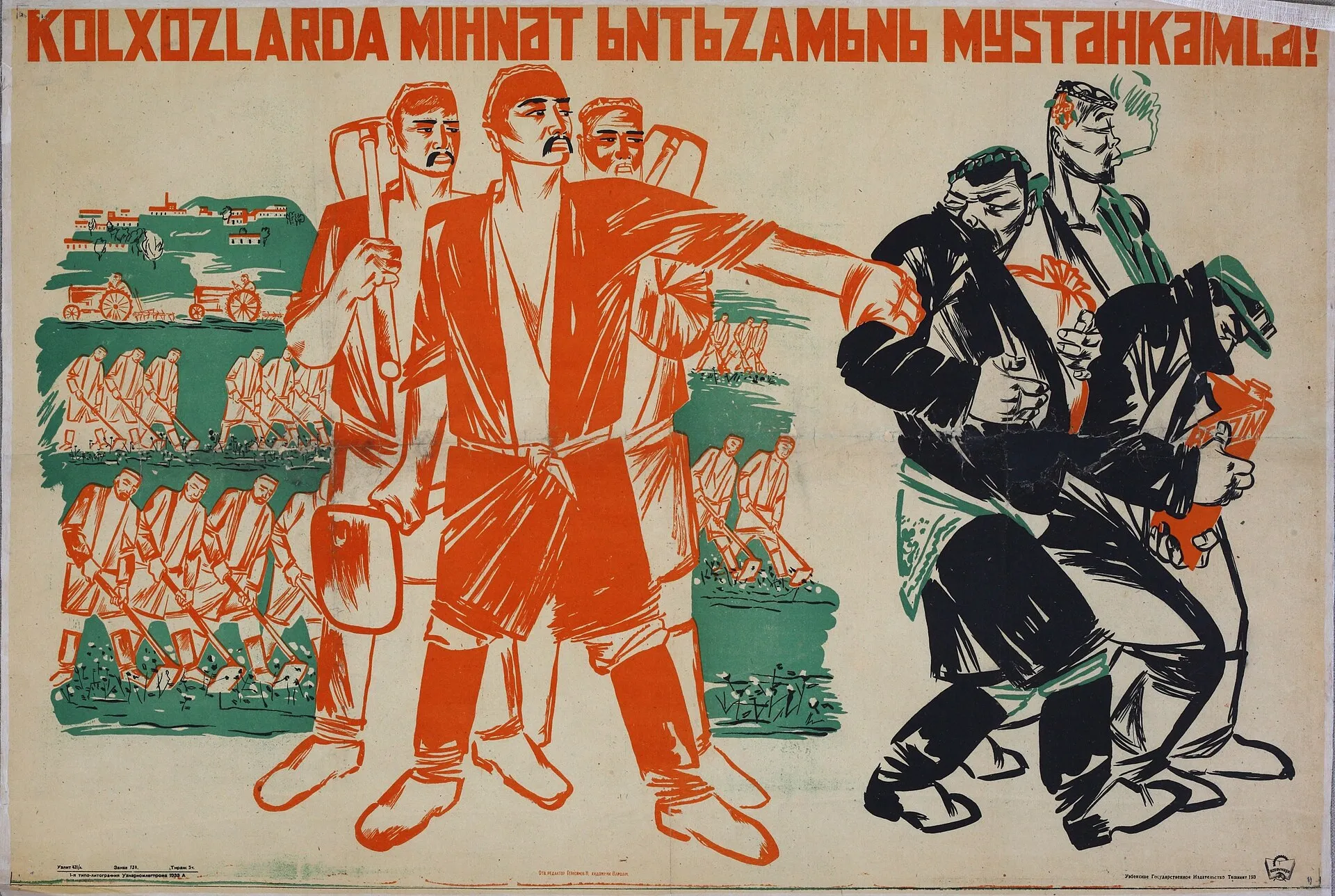 Collectivisation and dekulakisation historical image 1