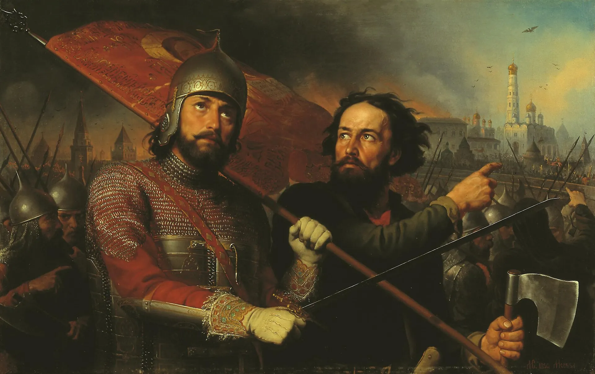 Minin and Pozharsky liberate Moscow (November 1612)