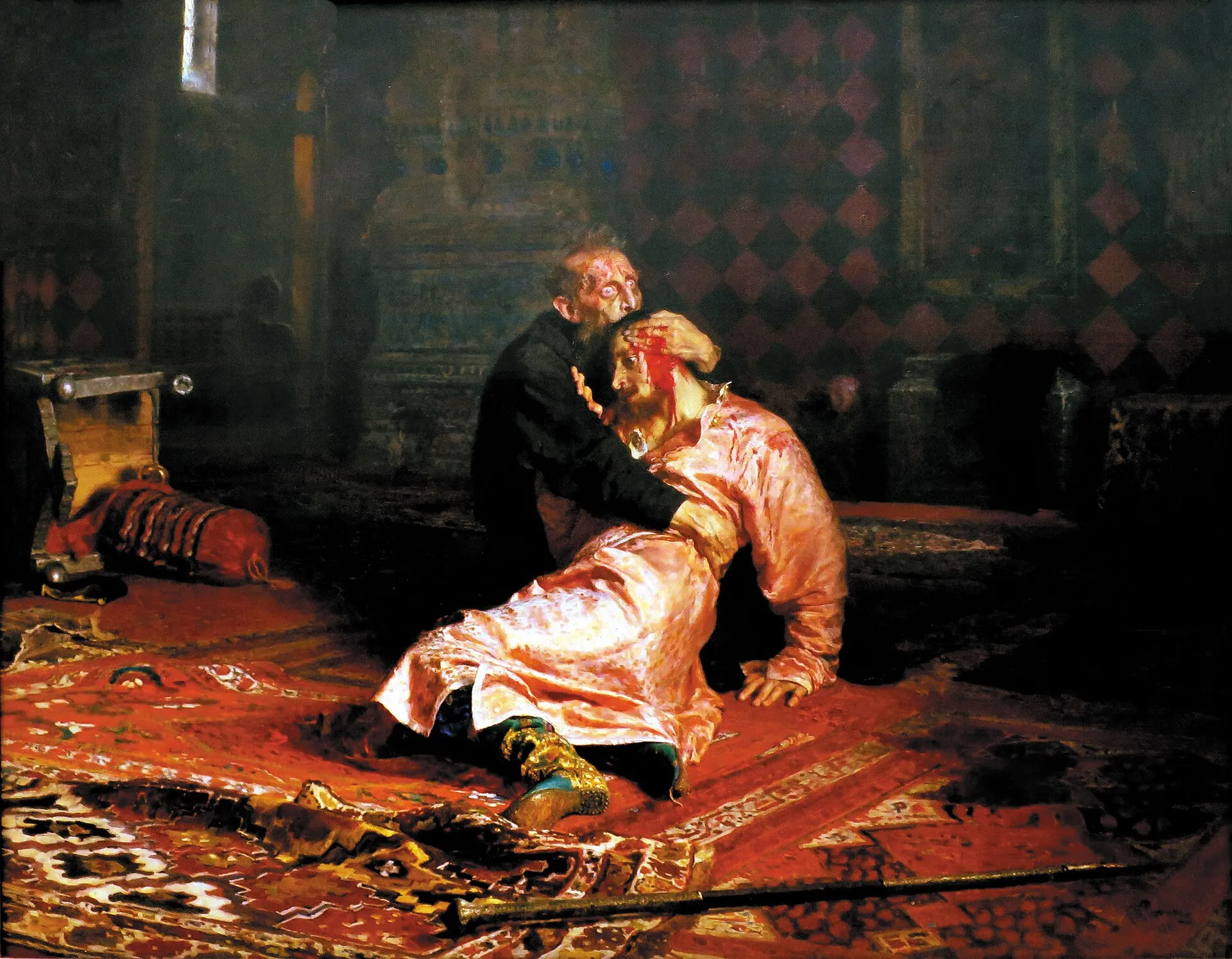 Ivan kills his son historical image 1